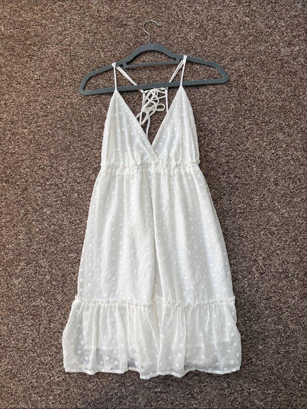 ILLA ILLA White Mini Sundress
